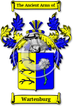 Wartenburg Family Crest Download (jpg) Legacy Series - 150 DPI
