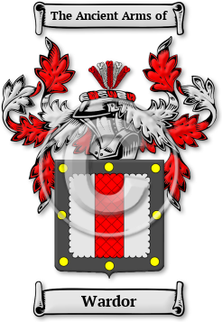 Wardor Family Crest Download (jpg) Legacy Series - 150 DPI