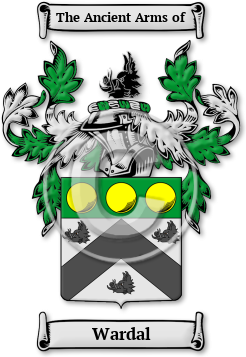 Wardal Family Crest Download (jpg) Legacy Series - 150 DPI