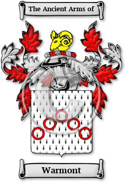 Warmont Family Crest Download (JPG) Legacy Series - 600 DPI