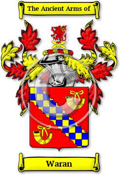 Waran Family Crest Download (jpg) Legacy Series - 150 DPI