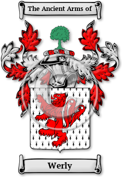 Werly Family Crest Download (jpg) Legacy Series - 150 DPI