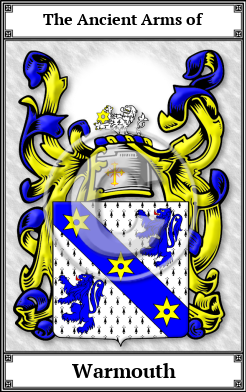 Warmouth Family Crest Download (JPG)  Book Plated - 150 DPI
