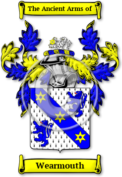 Wearmouth Family Crest Download (jpg) Legacy Series - 150 DPI