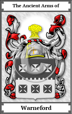 Warneford Family Crest Download (JPG)  Book Plated - 150 DPI