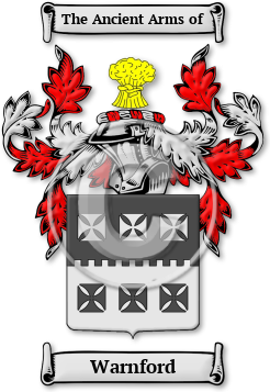 Warnford Family Crest Download (jpg) Legacy Series - 150 DPI