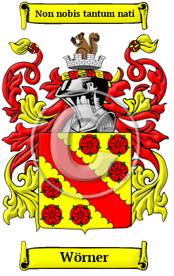 Wörner Family Crest Download (JPG) Heritage Series - 300 DPI
