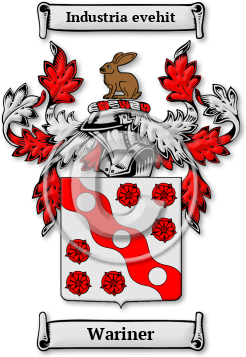 Wariner Family Crest Download (jpg) Legacy Series - 150 DPI