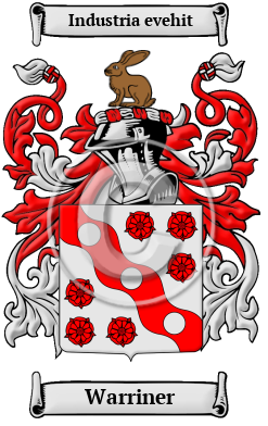 Warriner Family Crest/Coat of Arms