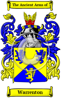 Warrenton Family Crest Download (JPG) Heritage Series - 300 DPI