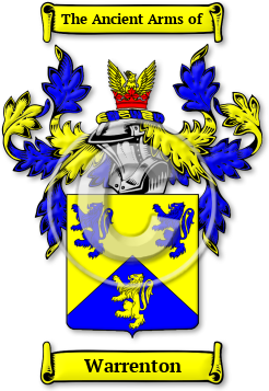Warrenton Family Crest Download (JPG) Legacy Series - 600 DPI