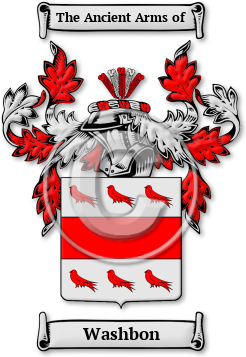 Washbon Family Crest Download (JPG) Legacy Series - 600 DPI