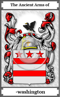 -washington Family Crest Download (JPG) Book Plated - 600 DPI