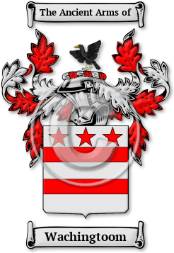 Wachingtoom Family Crest Download (JPG) Legacy Series - 600 DPI