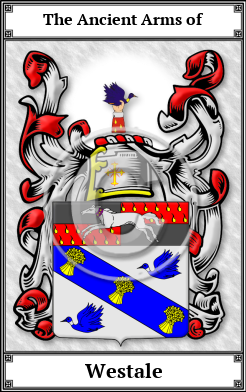 Westale Family Crest Download (JPG)  Book Plated - 150 DPI