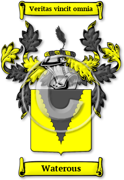 Waterous Family Crest Download (jpg) Legacy Series - 150 DPI