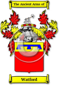 Watford Family Crest Download (jpg) Legacy Series - 150 DPI