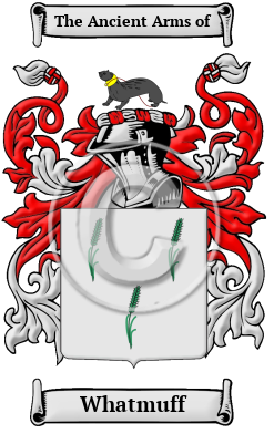 Whatmuff Family Crest Download (jpg) Heritage Series - 150 DPI