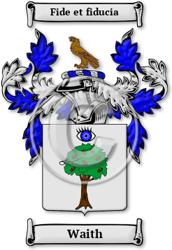 Waith Family Crest Download (jpg) Legacy Series - 150 DPI