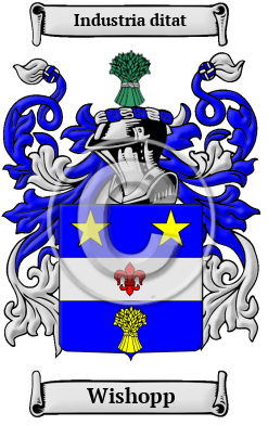 Wishopp Family Crest/Coat of Arms