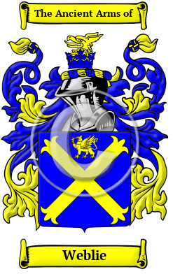 Weblie Family Crest Download (jpg) Heritage Series - 150 DPI