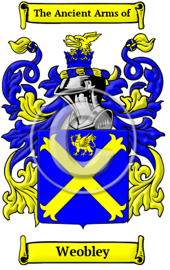 Weobley Family Crest/Coat of Arms