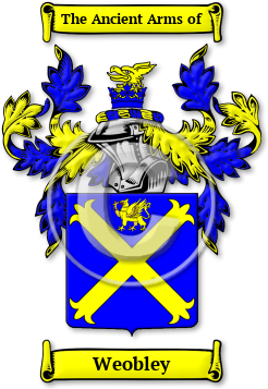 Weobley Family Crest Download (JPG) Legacy Series - 300 DPI