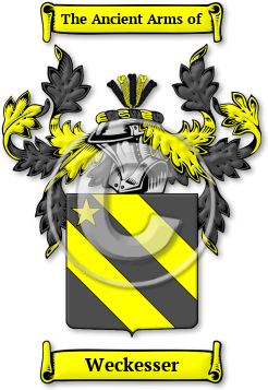 Weckesser Family Crest Download (JPG) Legacy Series - 600 DPI