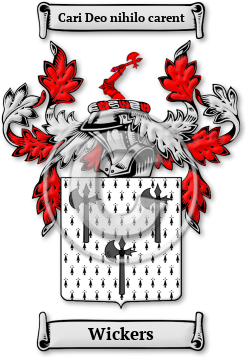 Wickers Family Crest Download (JPG) Legacy Series - 600 DPI