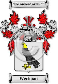 Wertman Family Crest Download (jpg) Legacy Series - 150 DPI