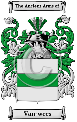 Van-wees Family Crest Download (JPG) Heritage Series - 600 DPI