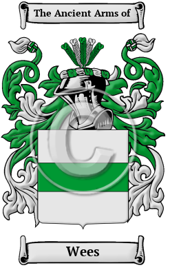 Wees Family Crest Download (JPG) Heritage Series - 600 DPI