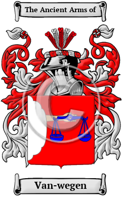 Van-wegen Family Crest Download (JPG) Heritage Series - 600 DPI