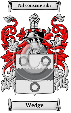 Wedge Family Crest Download (JPG) Heritage Series - 600 DPI