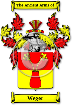 Weger Family Crest Download (jpg) Legacy Series - 150 DPI