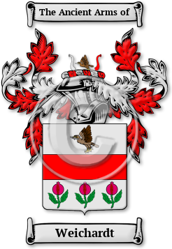 Weichardt Family Crest Download (jpg) Legacy Series - 150 DPI