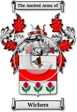 Wichers Family Crest Download (jpg) Legacy Series - 150 DPI