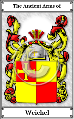 Weichel Family Crest Download (JPG)  Book Plated - 150 DPI