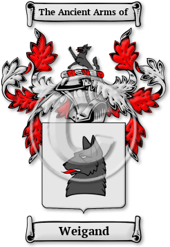 Weigand Family Crest Download (JPG) Legacy Series - 600 DPI