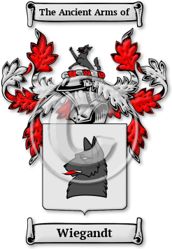 Wiegandt Family Crest Download (jpg) Legacy Series - 150 DPI
