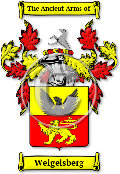 Weigelsberg Family Crest Download (jpg) Legacy Series - 150 DPI