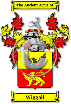 Wiggall Family Crest Download (jpg) Legacy Series - 150 DPI