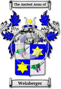 Weinberger Family Crest Download (jpg) Legacy Series - 150 DPI