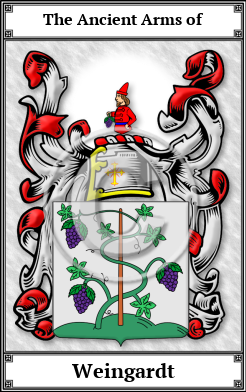 Weingardt Family Crest Download (JPG)  Book Plated - 150 DPI