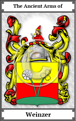 Weinzer Family Crest Download (JPG)  Book Plated - 150 DPI