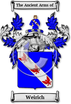 Weirich Family Crest Download (jpg) Legacy Series - 150 DPI