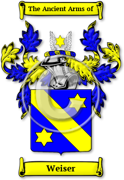 Weiser Family Crest Download (jpg) Legacy Series - 150 DPI