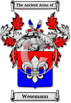 Wesemann Family Crest Download (JPG) Legacy Series - 600 DPI
