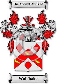 Wall'bake Family Crest Download (jpg) Legacy Series - 150 DPI