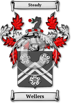 Wellers Family Crest Download (jpg) Legacy Series - 150 DPI